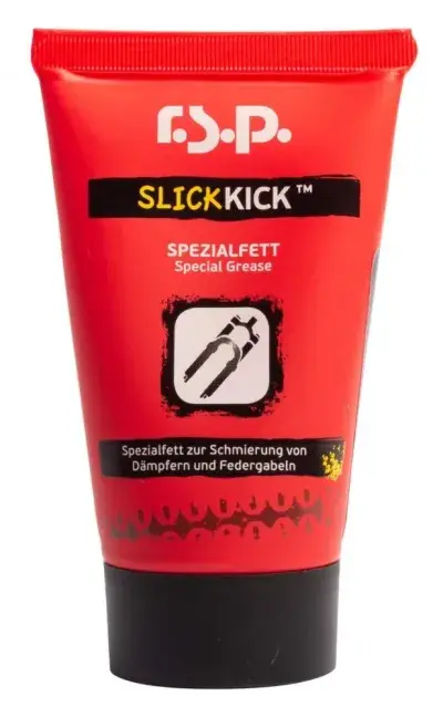 r.s.p. Slick Kick Spezialfett 50 g - Lithiumfreies Gabelfett für Federgabeln und Dämpfer
