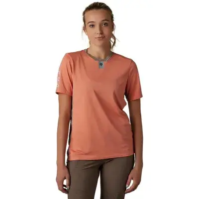 FOX Defend Damen MTB-Trikot XL - Salmon mit TruDri