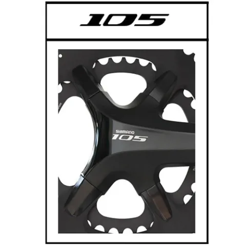 TA Kettenblatt X110 Cover Kit Shimano 105 schwarz