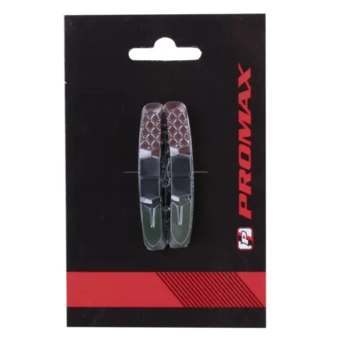 Promax Ersatzgummi für Bremsschuhe dreifarbig - langlebige Bremsbelagmischung für optimale…