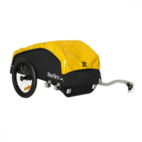 Burley Fahrrad-Lasten-Anhänger Nomad schwarz/gelb
