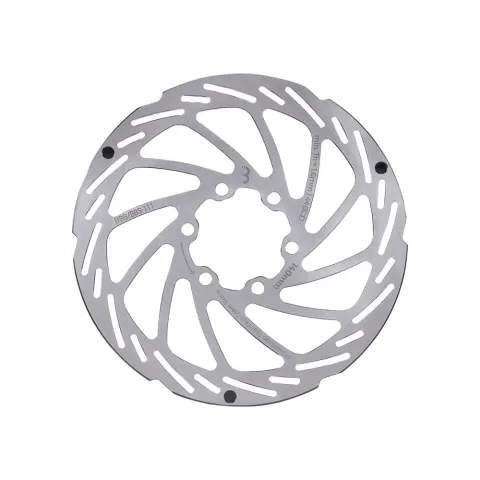 BBB Cycling Bremsscheibe PowerStop 140mm silber - starke Bremsleistung bei jeder Fahrt