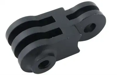 by.schulz SDS Adapter CAM 10 g Schwarz - Leichte Kamerahalterung für Fahrrad