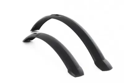 Hebie Taipan 28" Steckschutzblech-Set, schwarz, für 28" Trekkingräder, 45 mm breit, bis 1,6"…