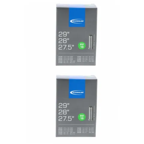 Schwalbe 2x Schlauch AV19 27,5/28/29x1.50-2.40 Zoll 40 mm