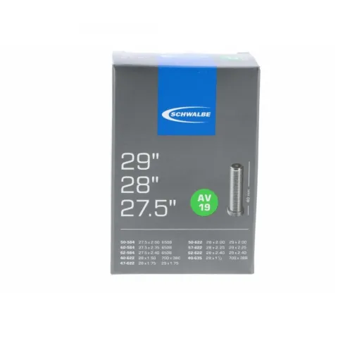 1 x Schwalbe Schlauch AV19 27,5/28/29x1.50-2.40 40mm