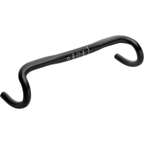 Procraft Road Race Lenker 440 x 31,8 mm Schwarz - Leichter Rennradlenker aus Aluminium