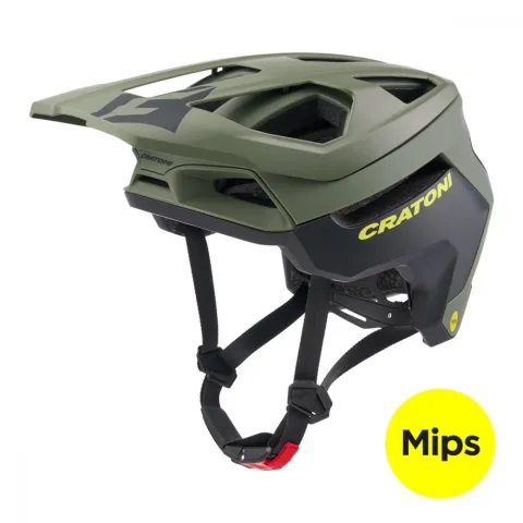 Fahrradhelm Cratoni MadFlex MIPS RECCO olive matt, Gr. M/L (58-61cm)