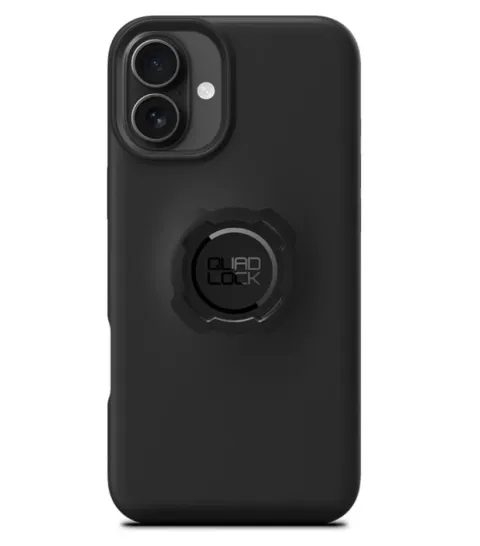 Quad Lock Original Case, iPhone 16 Plus, schwarz, stoßfest, kompatibel mit Quad Lock Halterungen,…