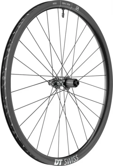 DT Swiss Laufrad HGC 1400 SPLINE 27,5" 584 x 30 mm Schwarz - Carbon-Laufrad für E-Gravel
