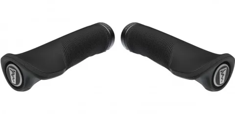 SQlab Fahrradgriffe 710 2.0 L schwarz - 3D Fit, Ulnarnerv-Entlastung