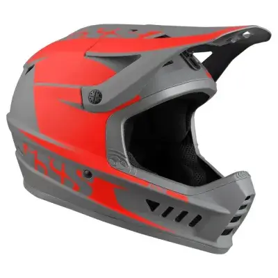 IXS Sports Division iXS XACT Evo helmet XS/S Red-Graphite - sicherer Fullface-Helm für Downhill &…