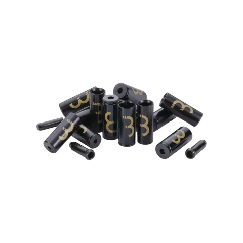 BBB Cycling BBB Kabelverbindungen Cable Cap Kit Standard schwarz - saubere und geschützte Zugenden