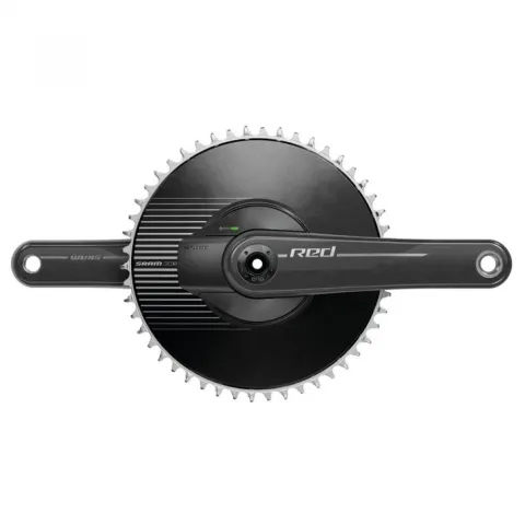 SRAM Kurbelgarnitur Quarq RED 1 E1 Aero 167,5 mm - präziser integrierter Leistungsmesser