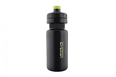 Birzman Water Bottle 02 600 ml LDPE Schwarz - Leichte Trinkflasche für Radfahrer