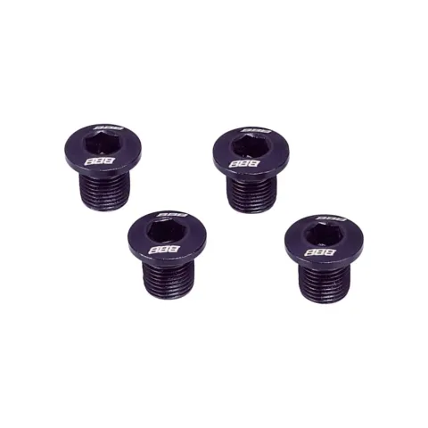 BBB Cycling BBB Kettenblattschrauben SingelStars alloy bolts 8,3 mm schwarz - sichere…