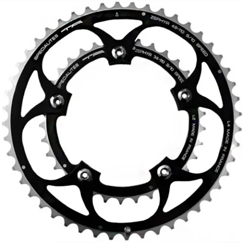 TA Kettenblatt Zéphir 38Z schwarz Ø110 innen 9/10-f
