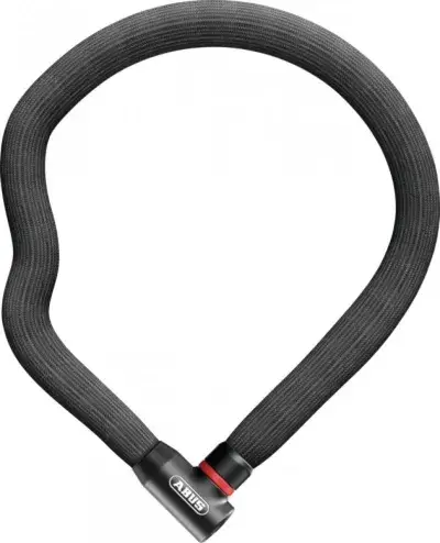 ABUS Goose Lock 4204K/110 Kettenschloss 110 cm schwarz  IvyTex, Sicherheitslevel 6, formstabil &…