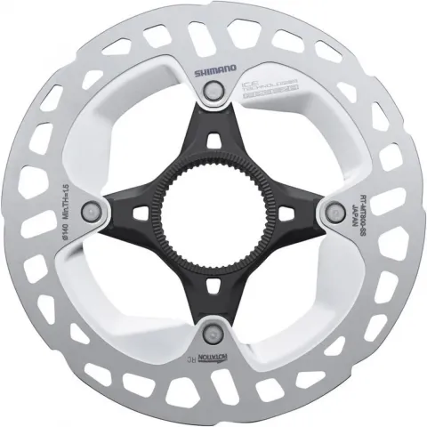 SHIMANO Bremsscheibe RT-MT800 140 mm Center-Lock mit Verschlussring und Innenverzahnung