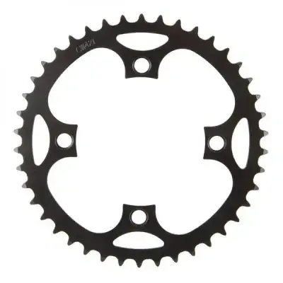 M-Wave E-Bike Kettenblatt 1/2x3/32" - 42Z, schwarz, LK104mm - Hochwertiges Kettenblatt für E-Bikes,…
