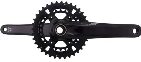 SHIMANO Kurbelgarnitur DEORE XT FC-M8100-2 12-fach - 8100-2, 12-fach, 180 mm, 36-26 Zähne, 26 Zähne