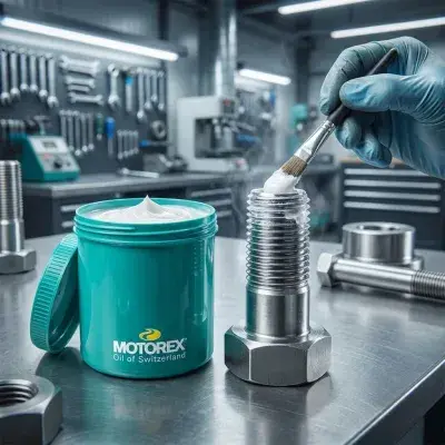 MOTOREX Anti Seize Montagepaste 850g 850 weiß - zuverlässiger Korrosionsschutz für…