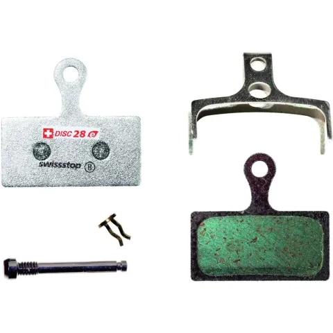 SwissStop 28 E Shimano E-Bike Disc Bremsbeläge - organische Belagsmischung, hohe…