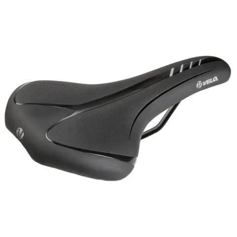 Velo Fit Athlete BC XL Sattel 275x163mm schwarz - ultraleicht, ARC-TECH gefedert, O-Zone Cut,…