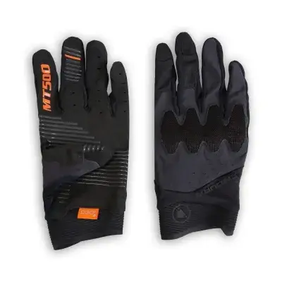 Endura MT500 D3O® Handschuh II Schwarz M - MTB-Handschuh mit D3O® Ghost Knöchelschutz,…