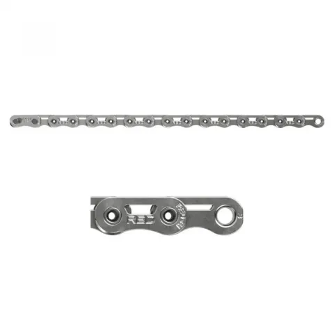 SRAM Kette PC RED AXS E1 114 silber - ultraleichte, haltbare 12-fach Rennradkette