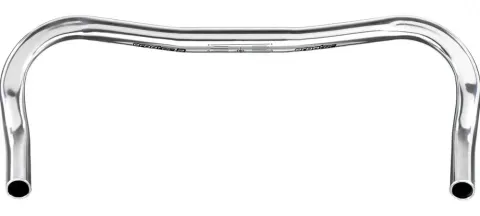 Ergotec Bügel Fixie Horn Bar Ø 25,4 mm 440 mm Höhe 0 mm 12° silber poliert