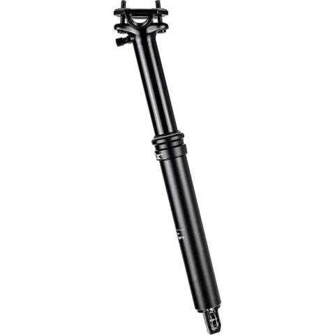 Procraft Vario-Sattelstütze Drop Suspension gefedert 30,9 x 322 mm Schwarz - mehr Komfort &…