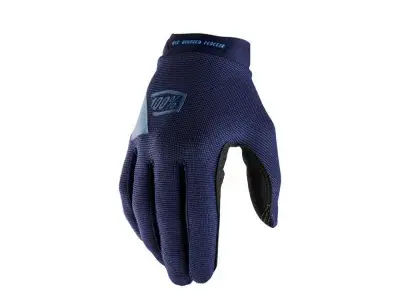 100% Ridecamp Women's Gloves M Navy/Slate - komfortable MTB-Handschuhe mit Touch-Funktion