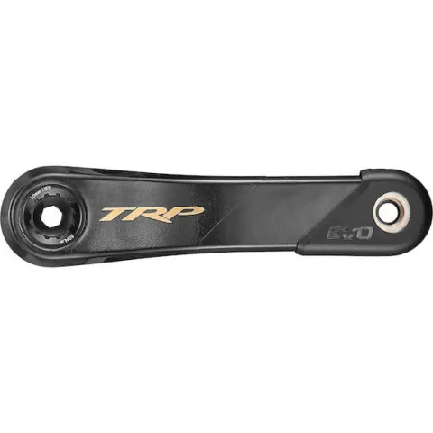 TRP Kurbelgarnitur EVO 12 Carbon CK-9050 170 mm Schwarz/silber - leichte Performance-Kurbel