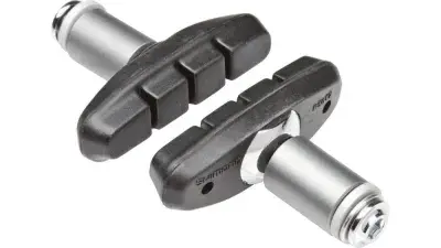 SHIMANO Bremsschuh R50T2 BR-CX50 Bremsschuhe - 1 Paar mit Schraube und U-Scheiben Größe L