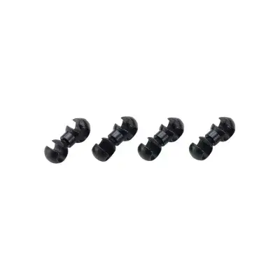BBB Cycling BBB Kabelverbindungen Cable Connect 4 Stück schwarz - sicherer Kabelschutz