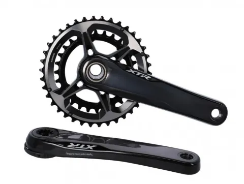 SHIMANO Kurbelgarnitur XTR FC-M9120-B2 12-fach 175 mm 38-28 Zähne - maximale Performance für…