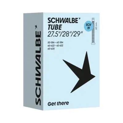 Schwalbe Schlauch Nr. 19 SCV 60 mm 27,5/28/29 Zoll