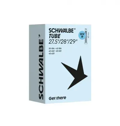 Schwalbe Schlauch Nr. 19 SCV 40 mm 27,5/28/29 Zoll