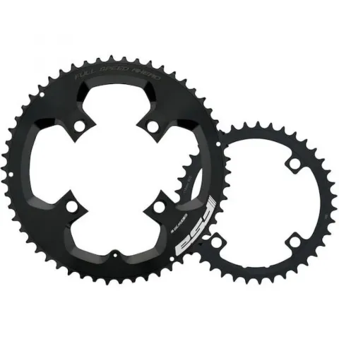 FSA Kettenblatt Road Powerbox/SL-K ABS 4-Arm 110 mm x 42 T Stealth black - präzises Schalten