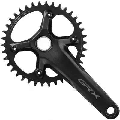 SHIMANO Kurbelgarnitur GRX FC-RX610-1 - 610-1, 170 mm, 38 Zähne