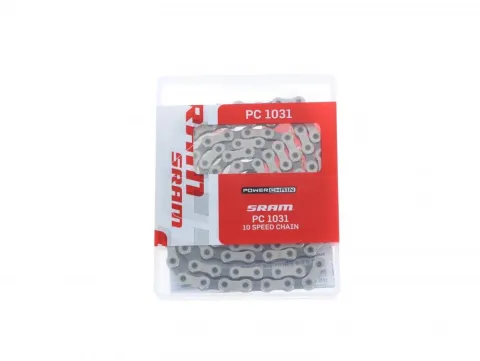 SRAM Power Chain 1031 Kette 10-fach 114 Glieder ? PowerLock, verchromte Nietpins