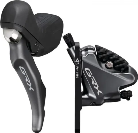 SHIMANO Scheibenbremse GRX RX810/RX810 VR 2-fach Scheibenbremse - Hydraulische Rennrad-Gravel-Bremse