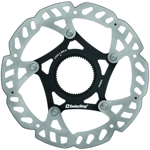 SwissStop Catalyst Pro Bremsscheibe 140 mm Centerlock - Optimierte Hitzeableitung