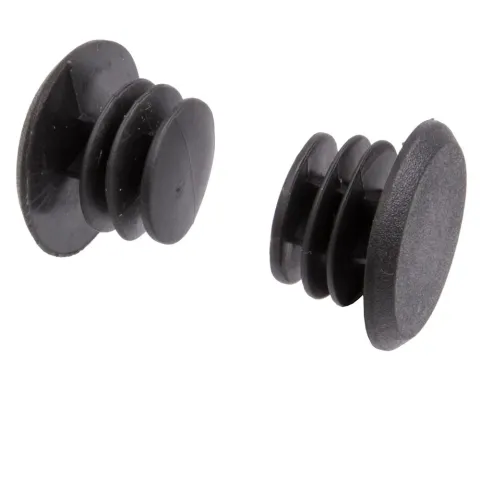 M-Wave Fit-Plugs Lenkerendstopfen Schwarz - Elastisch & Universell