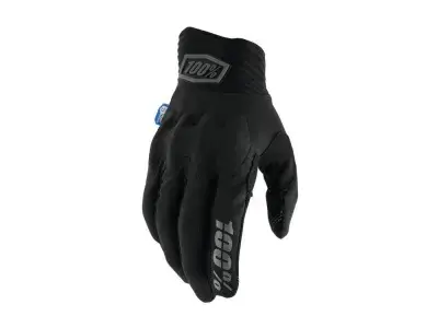 100% Cognito Smart Shock Gloves L black - MTB-Handschuhe mit SmartShock-Schutz