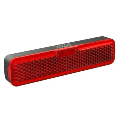 Büchel Z STRIPE E-Bike Rücklicht LED, 6-40V Gleichspannung, Gepäckträgermontage 80mm, leicht 28g,…