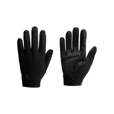 BBB Cycling Handschuhe Explorer Comfort L schwarz - gepolsterte Radhandschuhe für langen Komfort