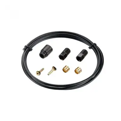 TEKTRO Bremsleitung ohne Banjo 2000 mm Schwarz - präzise Bremsperformance