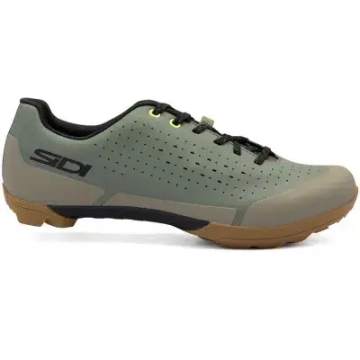 SIDI Asper Laces Military Gravel-Schuhe Gr. 46, GR1NC-Sohle, Millenium Fit, Microtech-Obermaterial,…
